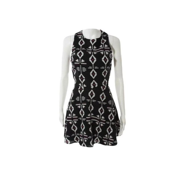 Naven Dresses & Skirts - Naven by Neiman Marcus Dress Sleeveless Open Back A Line Size 6 Black And White